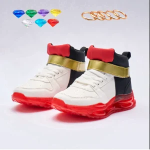 Shadow Sonic Red Sneakers for Kids