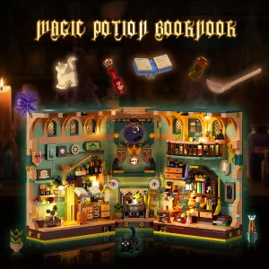 Magic Potion Book Nook DIY Building Set